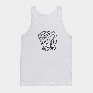 Origami Polar Bear Tank Top